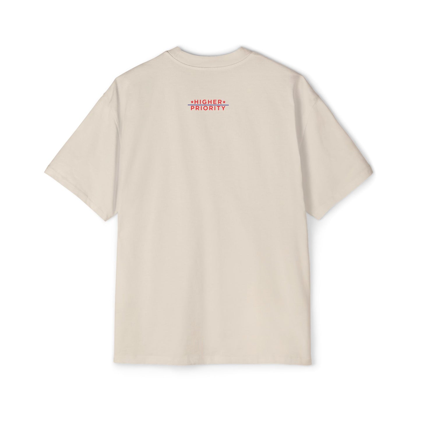 Higher Priority Premium "Smile, You're On Camera" - Heavy Oversized Tee