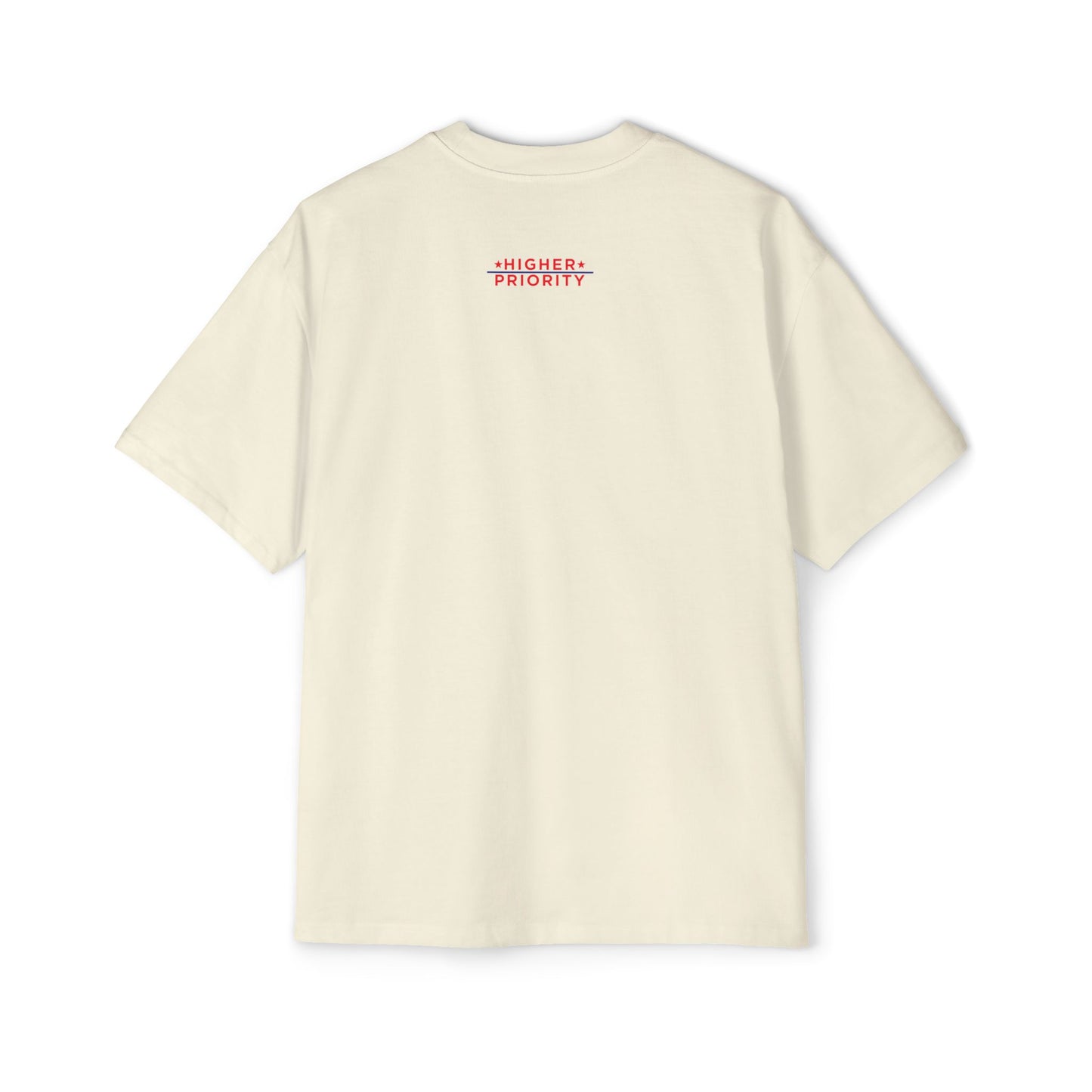 Higher Priority Premium "Smile, You're On Camera" - Heavy Oversized Tee